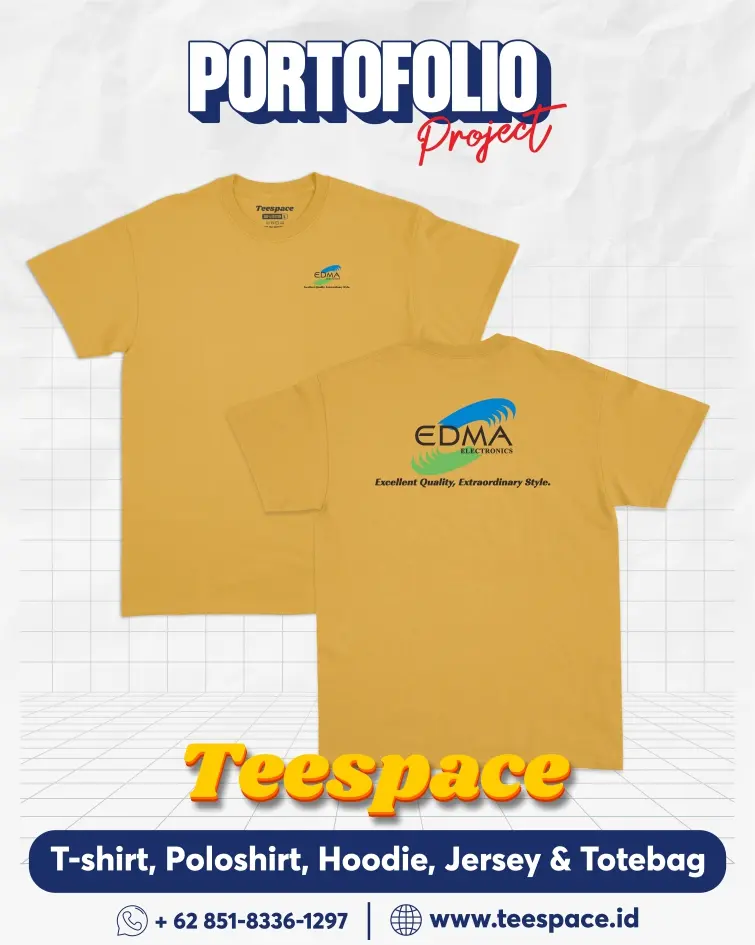 Kaos Merchandise Edma Electronic