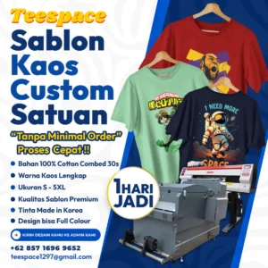 Sablon Custom Teespace